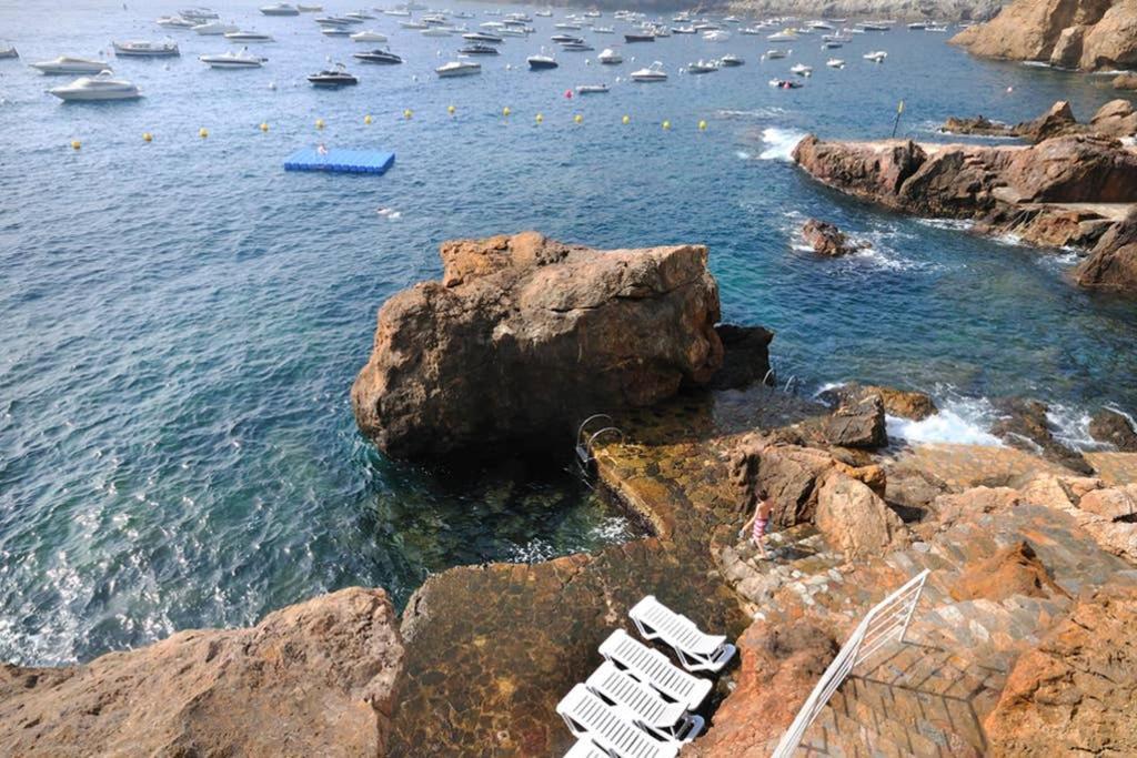 Precioso Apartmento Sobre El Mar, Cap Sa Sal, Begur, Girona 외부 사진