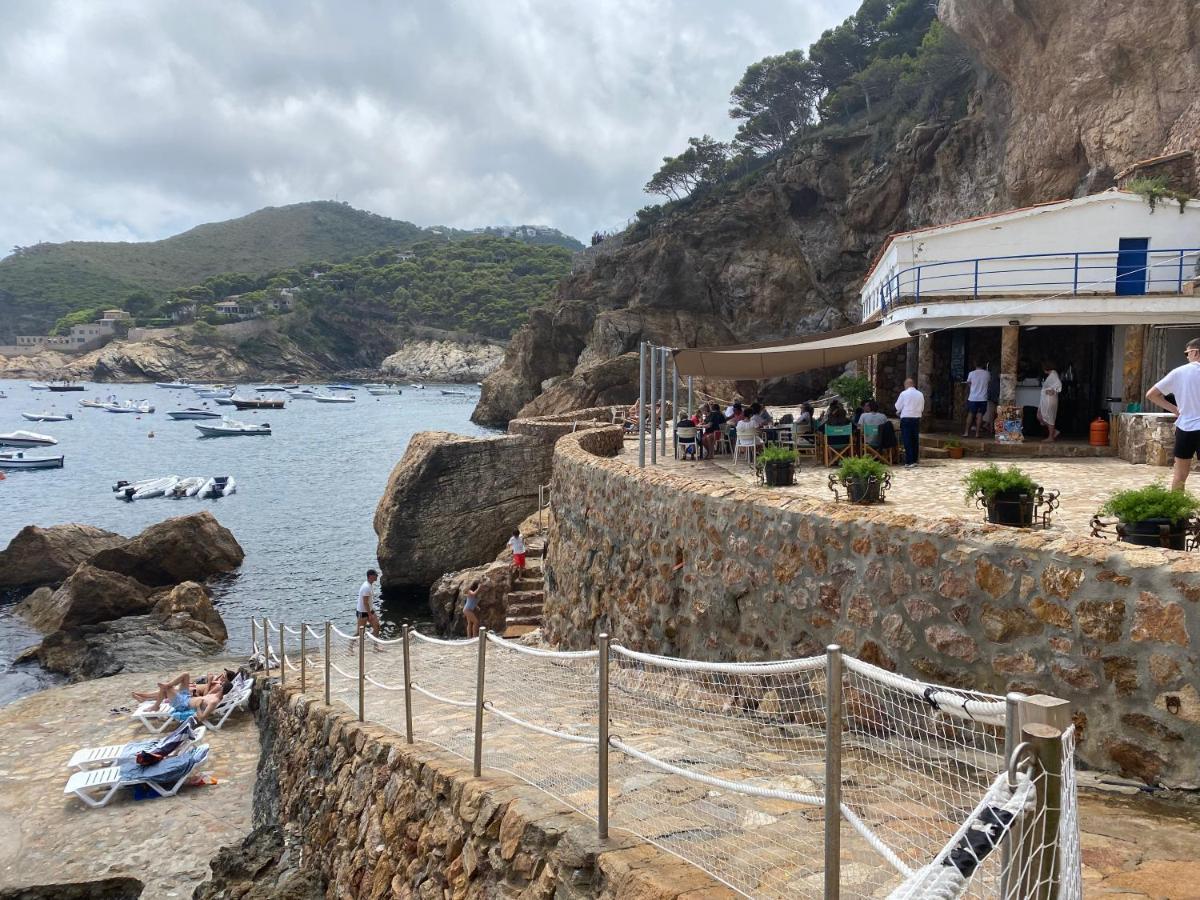 Precioso Apartmento Sobre El Mar, Cap Sa Sal, Begur, Girona 외부 사진