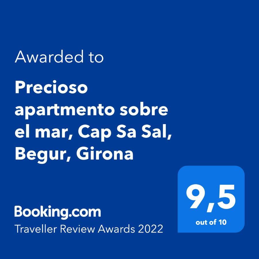 Precioso Apartmento Sobre El Mar, Cap Sa Sal, Begur, Girona 외부 사진
